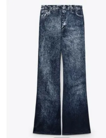 Pantaloni Zara, albastru