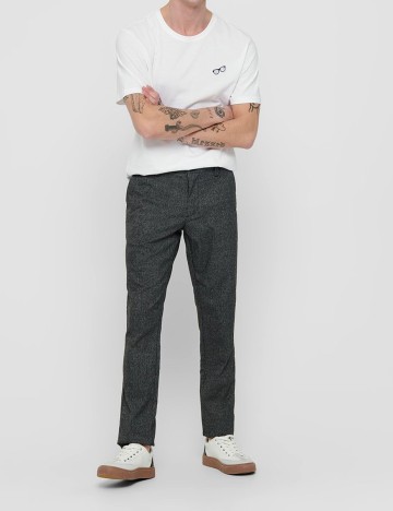 Pantaloni Only, gri