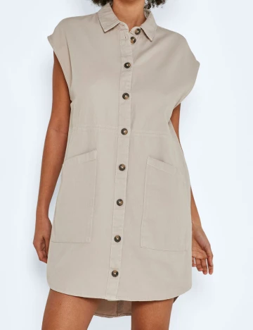 Rochie Noisy May, crem