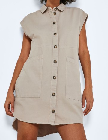 Rochie Noisy May, crem