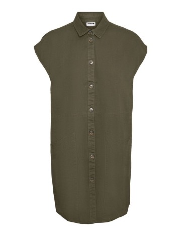 Rochie scurta Noisy May, kaki
