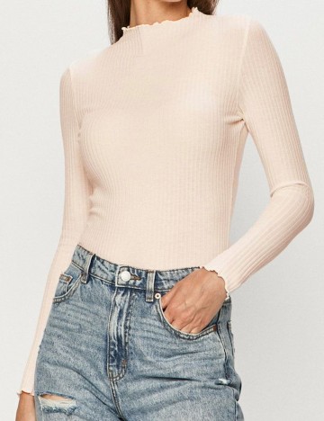 Bluza Only, crem, S