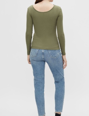Bluza Pieces, verde