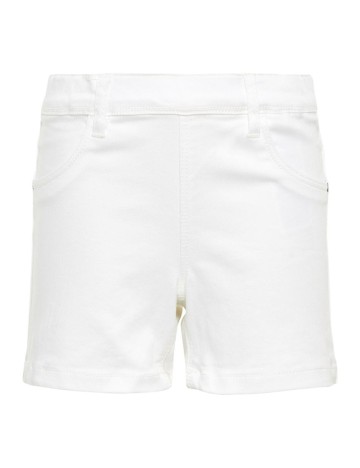 Pantaloni scurti Name It, alb, 5 ANI