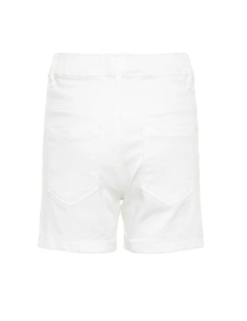 Pantaloni scurti Name It, alb