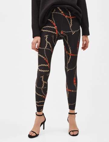 Colanti Bershka, negru