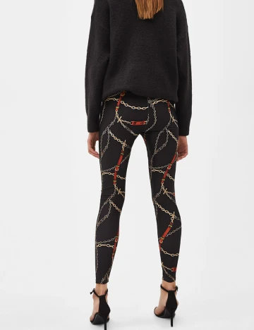 Colanti Bershka, negru