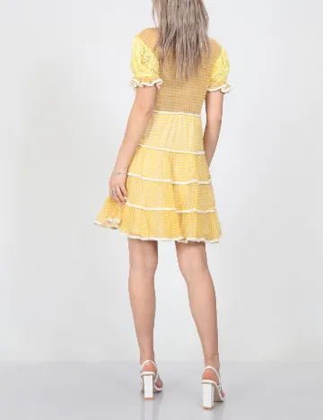 Rochie Savage Culture, galben