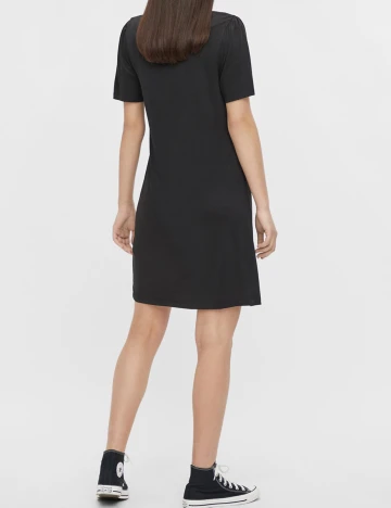 Rochie scurta Pieces, negru