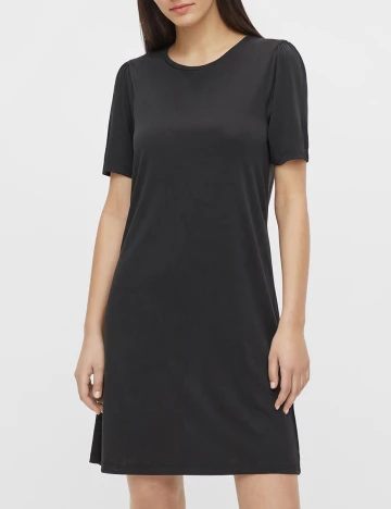 Rochie scurta Pieces, negru