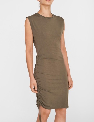 Rochie Noisy May, kaki, M