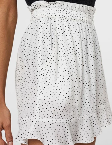 Pantaloni scurti Vero Moda, alb