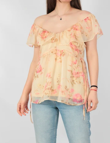 Bluza Vila, crem
