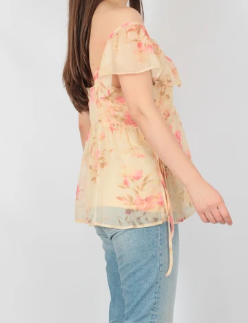 Bluza Vila, crem