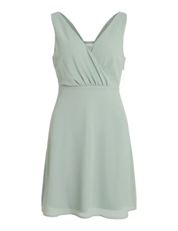 Rochie Vila, verde opalin