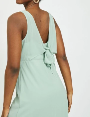 Rochie Vila, verde opalin
