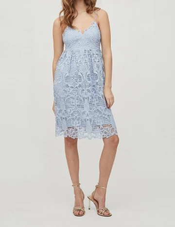 Rochie scurta Vila, albastru