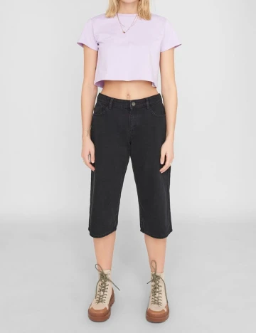 Pantaloni scurti Noisy May, negru