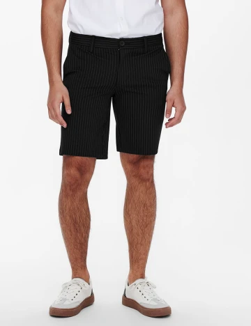 Pantaloni scurti Only, negru