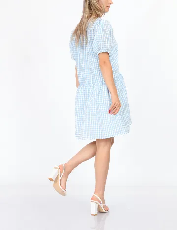 Rochie scurta Pieces, albastru