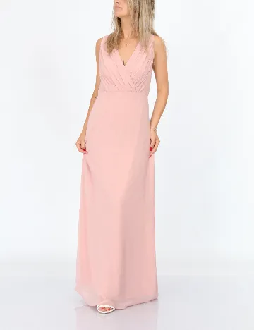 Rochie Vila, roz pudra