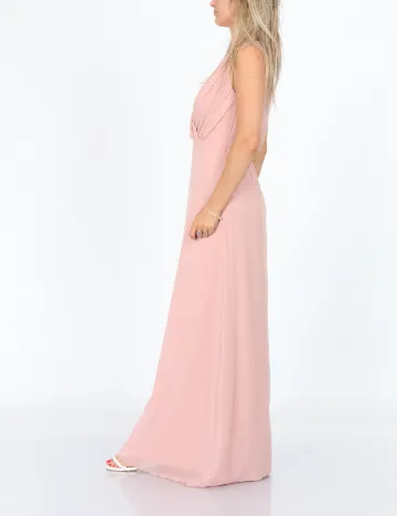 Rochie Vila, roz pudra