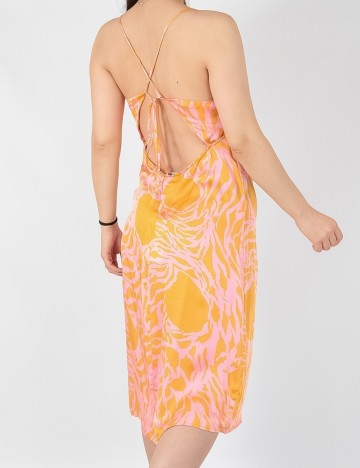 Rochie Vero Moda, portocaliu