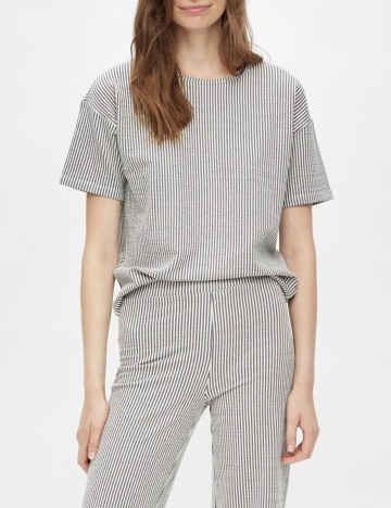 Tricou Pieces, albastru