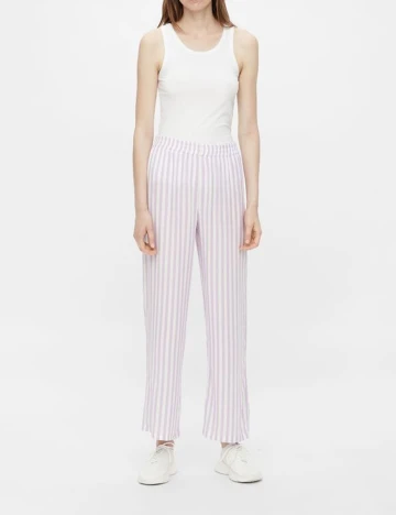 Pantaloni Pieces, mov