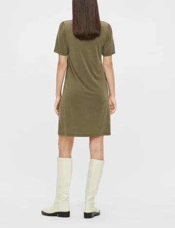 Rochie Pieces, verde