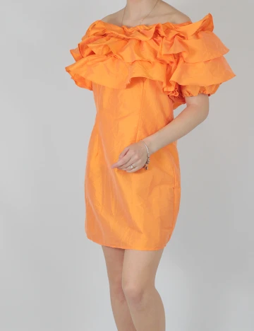 Rochie Vero Moda, portocaliu Portocaliu