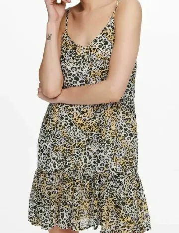 Rochie scurta Only, animal print