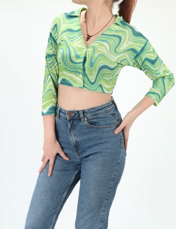 Top Neon&Nylon, verde