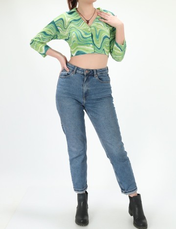 Top Neon&Nylon, verde