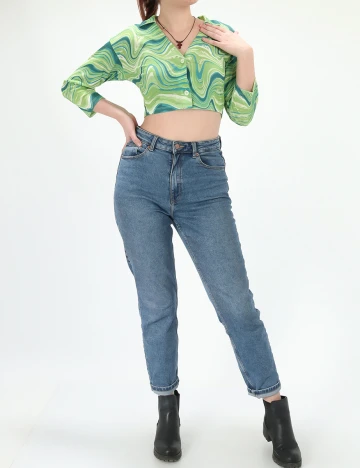 Top Neon&Nylon, verde