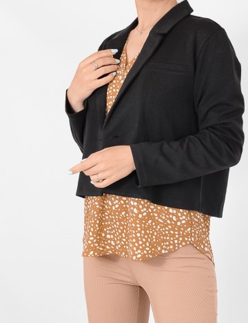 Blazer Jacqueline de Yong, negru
