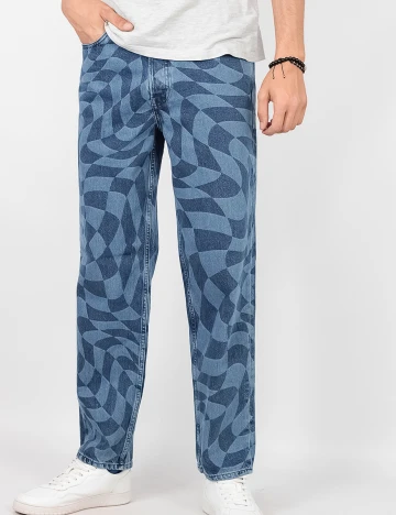Blugi Jack&Jones, albastru denim Albastru