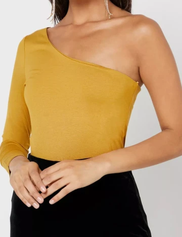 Bluza Mango, mustar