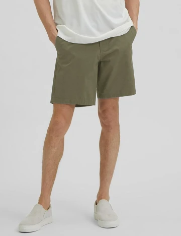 Pantaloni scurti Selected, verde