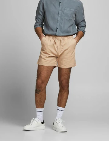 Pantaloni scurti Jack&Jones, crem