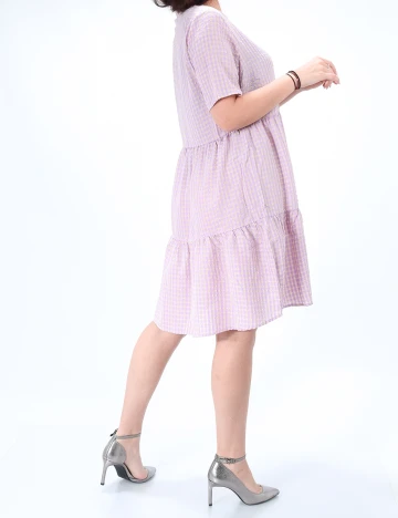 Rochie medie Pieces, mov