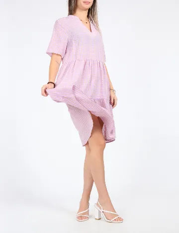 Rochie medie Pieces, mov Mov