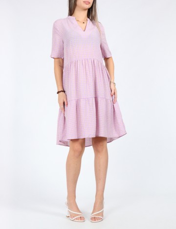 Rochie medie Pieces, mov