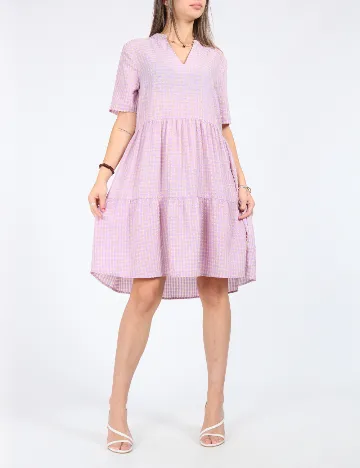 Rochie medie Pieces, mov Mov