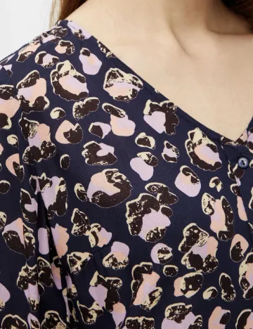 Rochie scurta Pieces, bleumarin