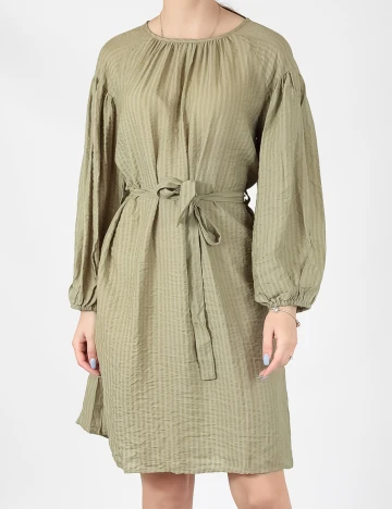 Rochie scurta Pieces, verde