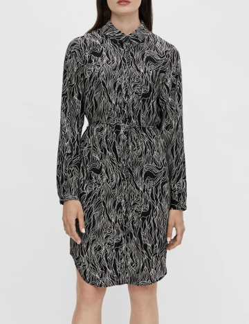 Rochie scurta Object, negru