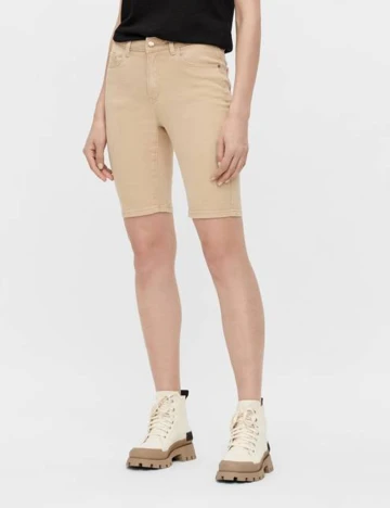 Pantaloni scurti Object, crem