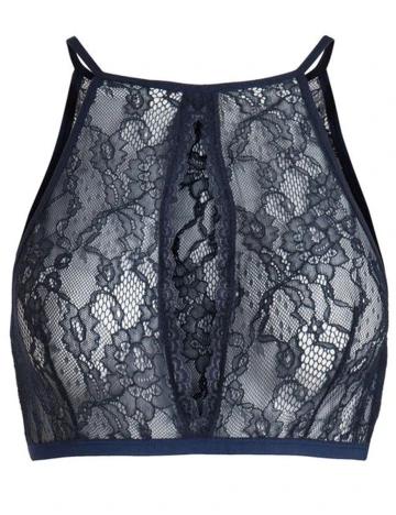 Bustiera Pieces, bleumarin