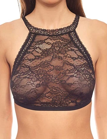 Bustiera Pieces, negru Negru